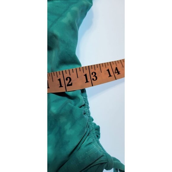 Robin Piccone One-Piece Swimsuit Womens Aqua Teal Size 8 Sahara Plunge - Picture 6 of 10